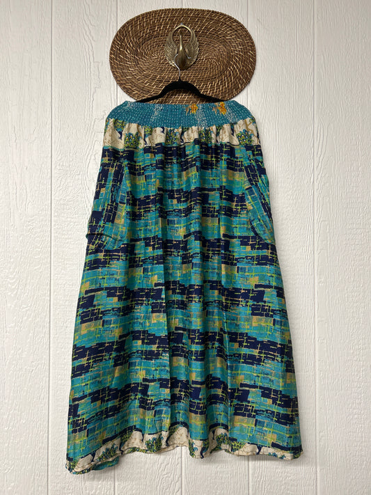 Rasgulla Sari Butterfly Cargo Skirt 0126 167