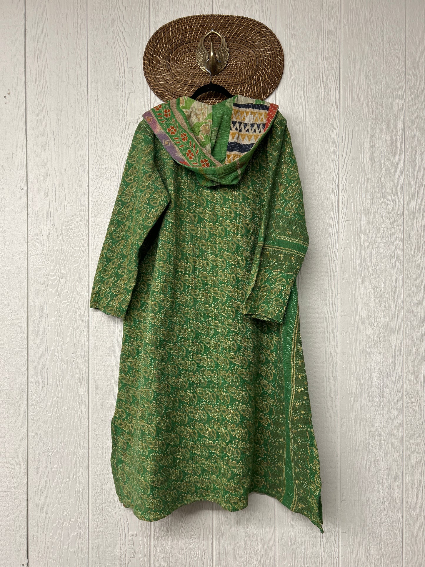 Fine Kantha Rising Sun Coat 1125 034