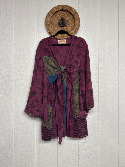 Crepe Sari Shortie Spellbound Kimono 0426 212