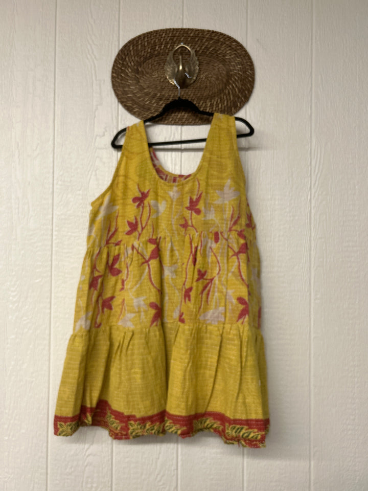 Kantha Meadow Mini Dress 0425 046