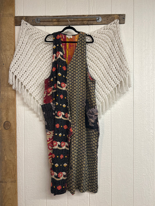 Kantha Harmony Wide Leg Jumpsuit  0825 153
