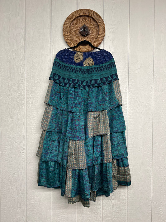 Rasgulla Sari Venus Ruffle Maxi 1125 212