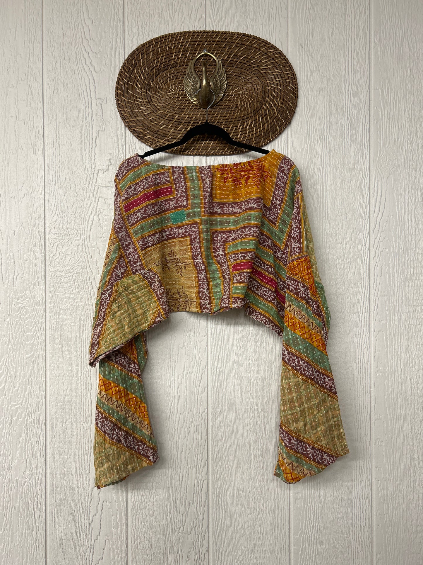 Pareo Kantha Abundance Crop Top 1225 074