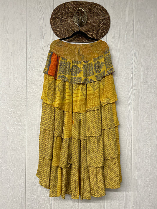 Rasgulla Sari Venus Ruffle Maxi 1125 001