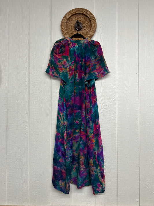 Crepe Sari Summer Woodstock Duster 0626 122