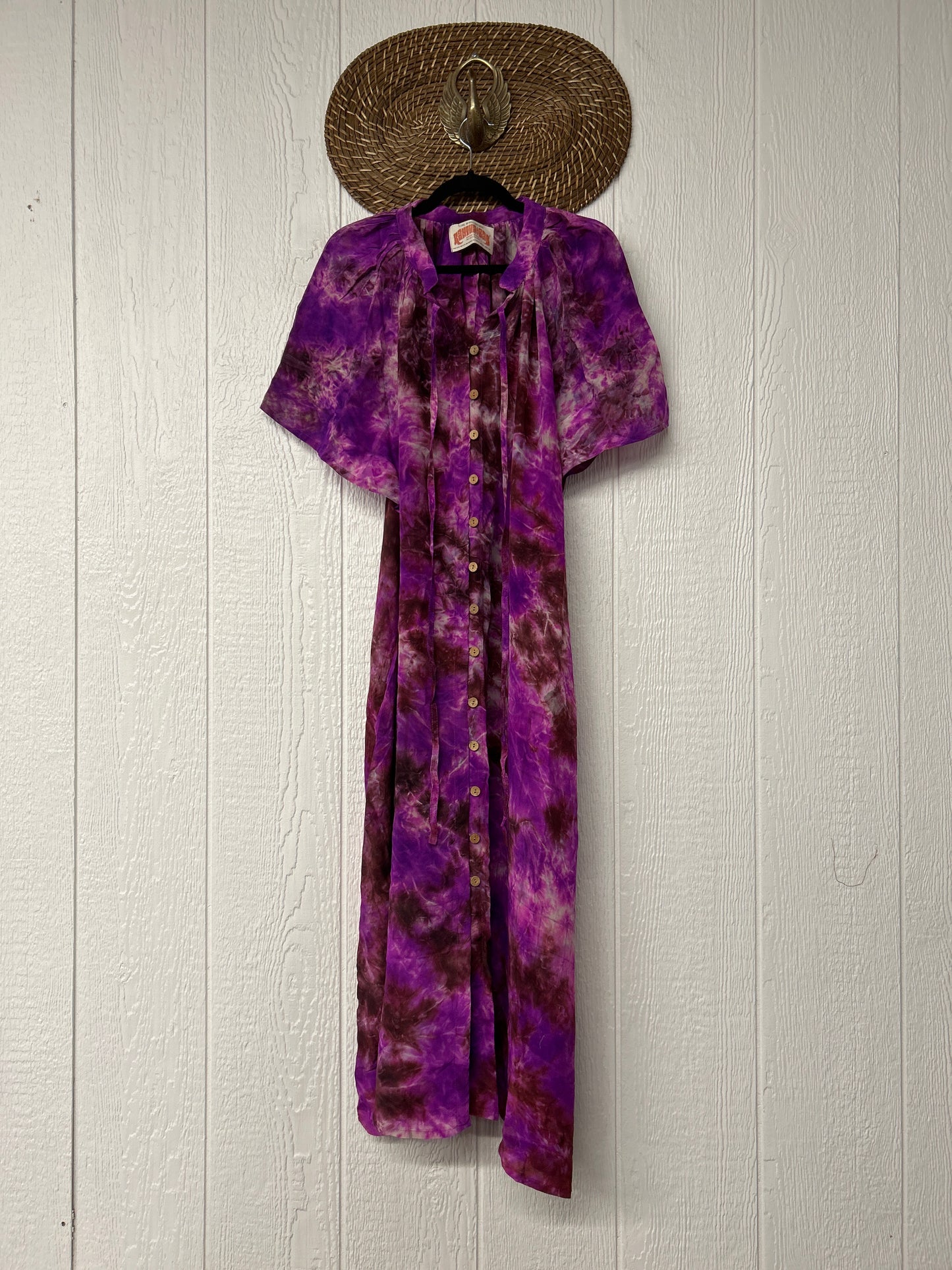 Crepe Sari Summer Woodstock Duster 0626 188