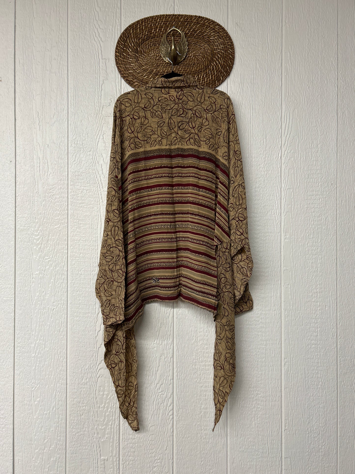 Crepe Sari Nirvana Button Down 1125 039