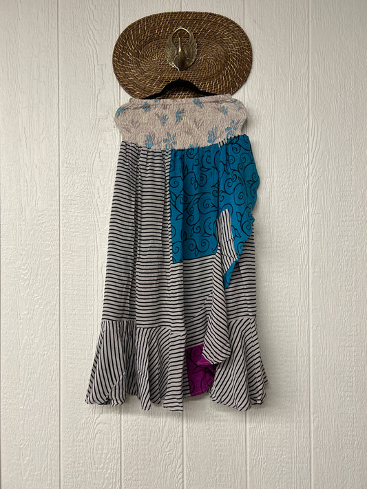 Crepe Sari Inner Peace Wrap Skirt 0626 010