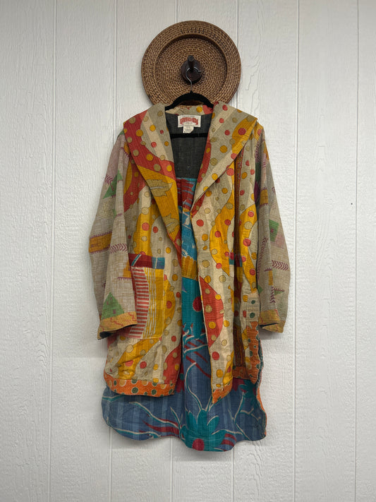 Fine Kantha Drifter Coat 1125 253