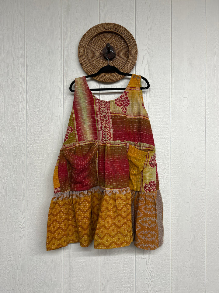 Kantha Meadow Mini Dress 0425 253