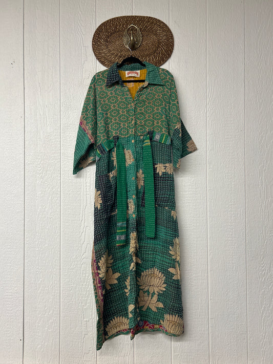 Pareo Kantha Gravity Duster Dress 0226 094