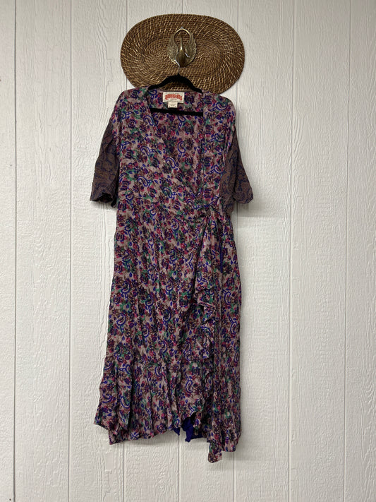 Summer Flourish Wrap Dress 0725 031