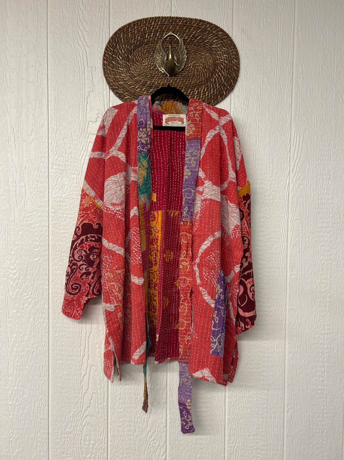 Pareo Kantha Shortie Majestic Kimono 0326 006
