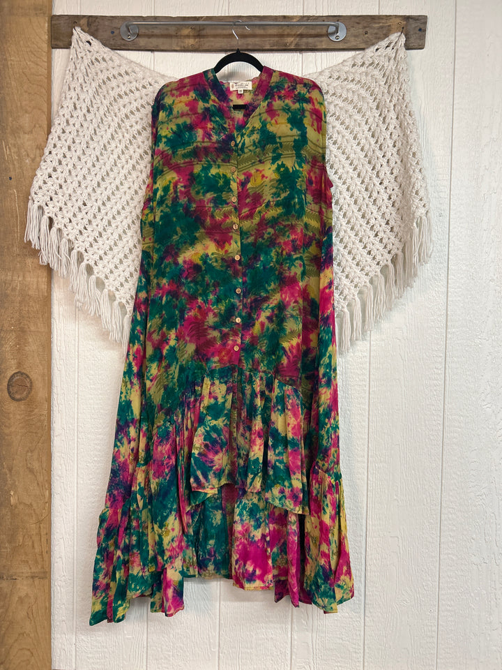 Summer Dahlia Duster 0425 186