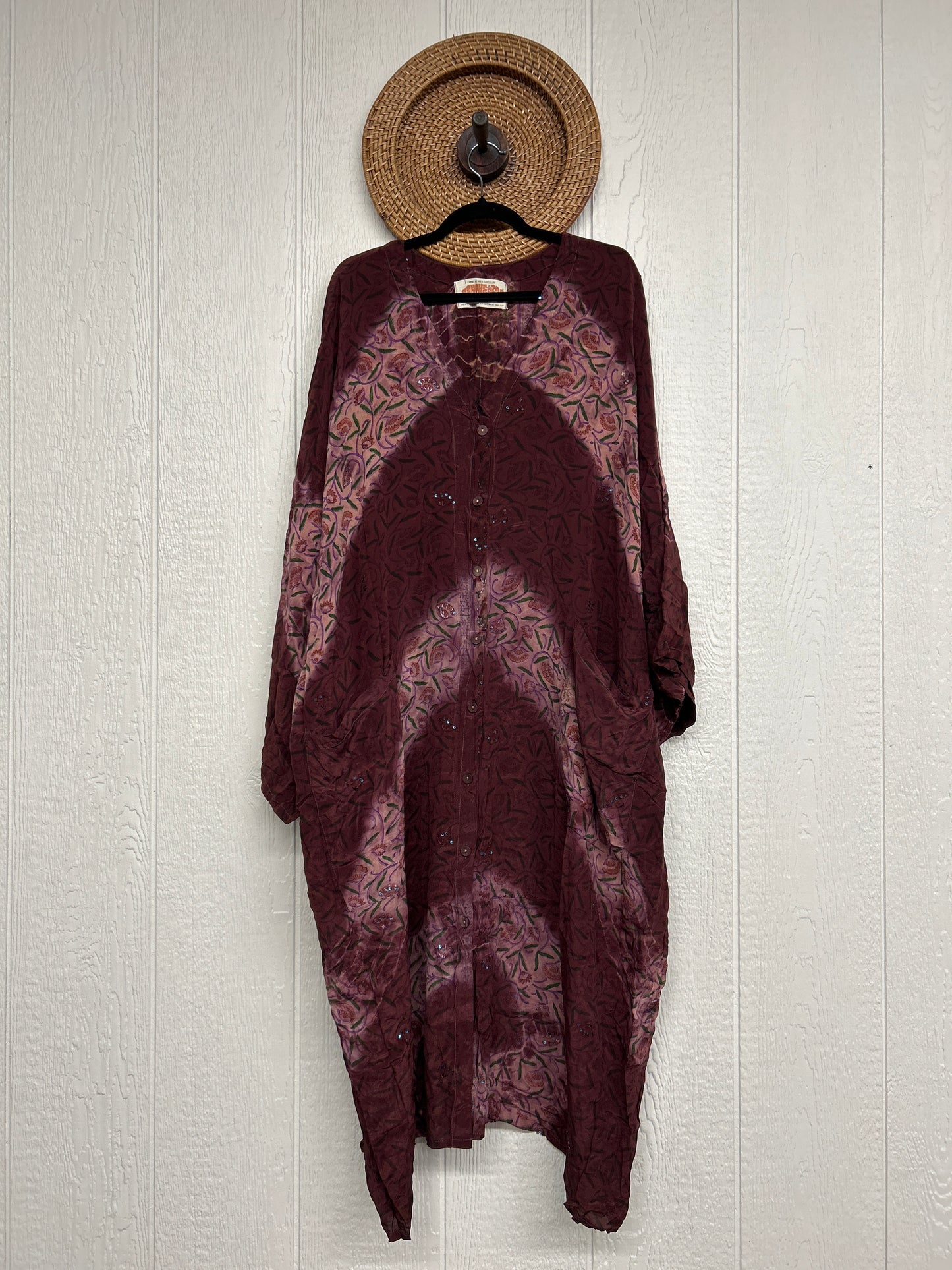 Crepe Sari Gaia Duster Dress 0826 144