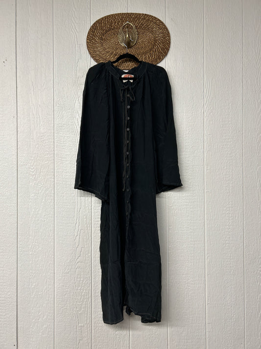 Crepe Sari Woodstock Duster Dress 0526 010