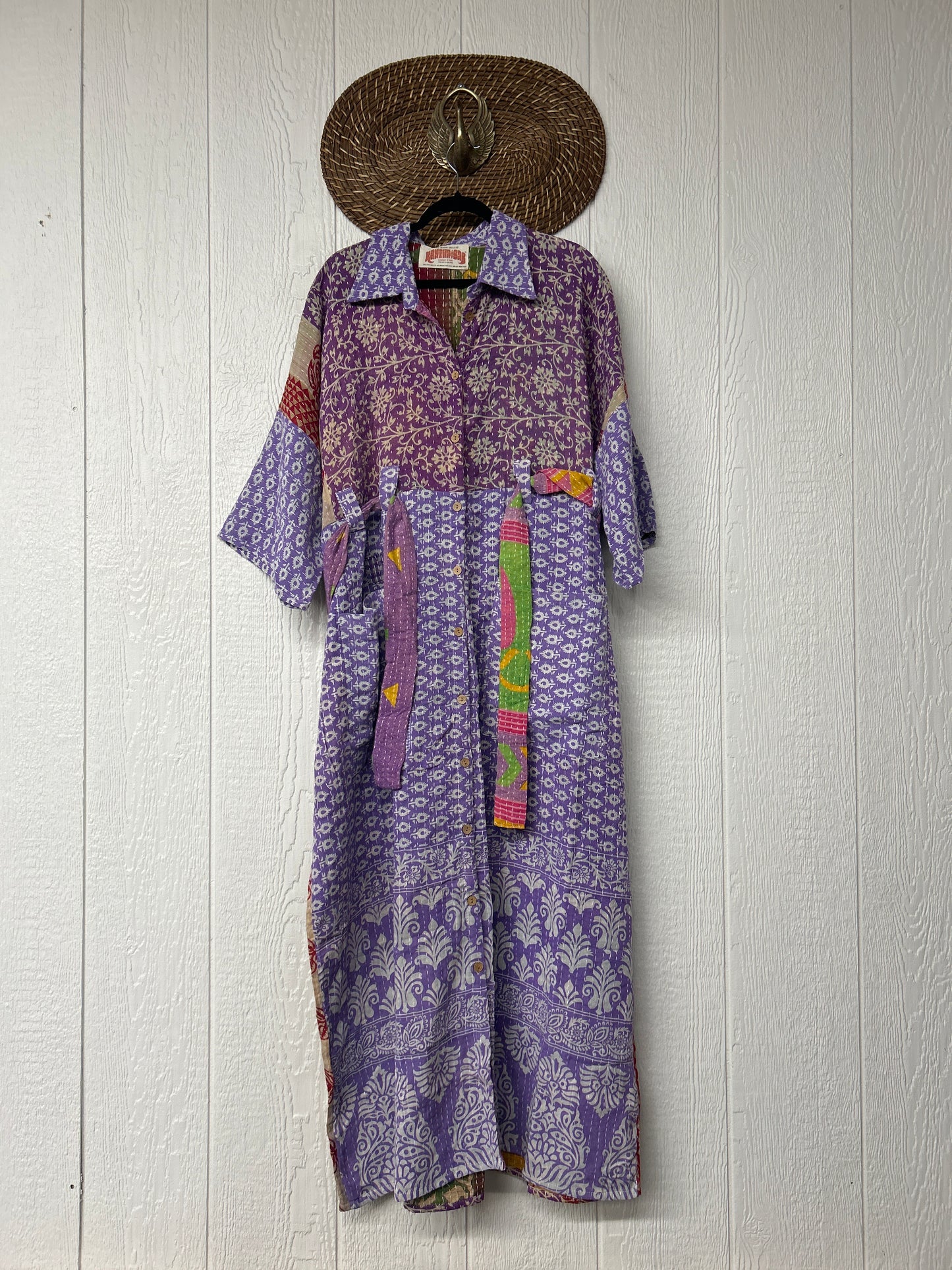 Pareo Kantha Gravity Duster Dress 0226 057