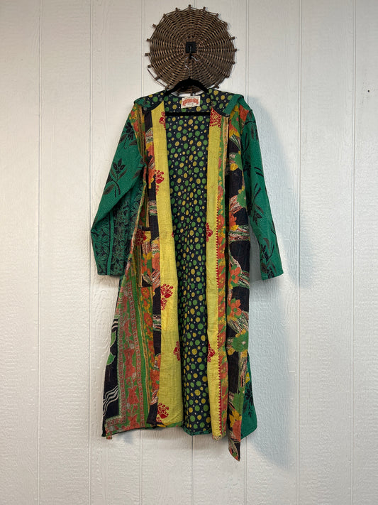 Fine Kantha Rising Sun Coat 1026 133