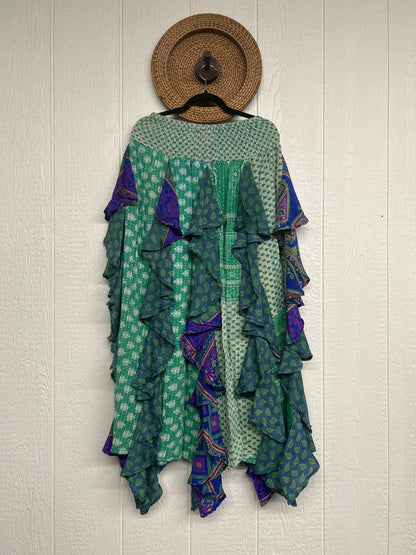 Pareo Kantha Willow Maxi Skirt 0826 221