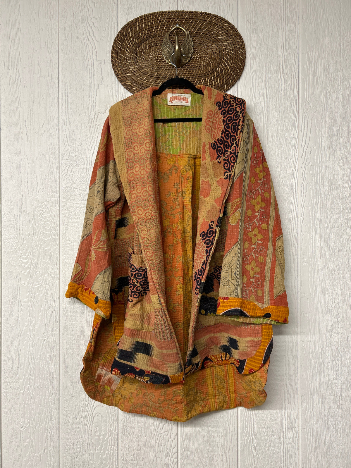 Fine Kantha Drifter Coat 1026 190