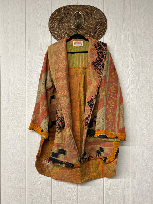 Fine Kantha Drifter Coat 1026 190