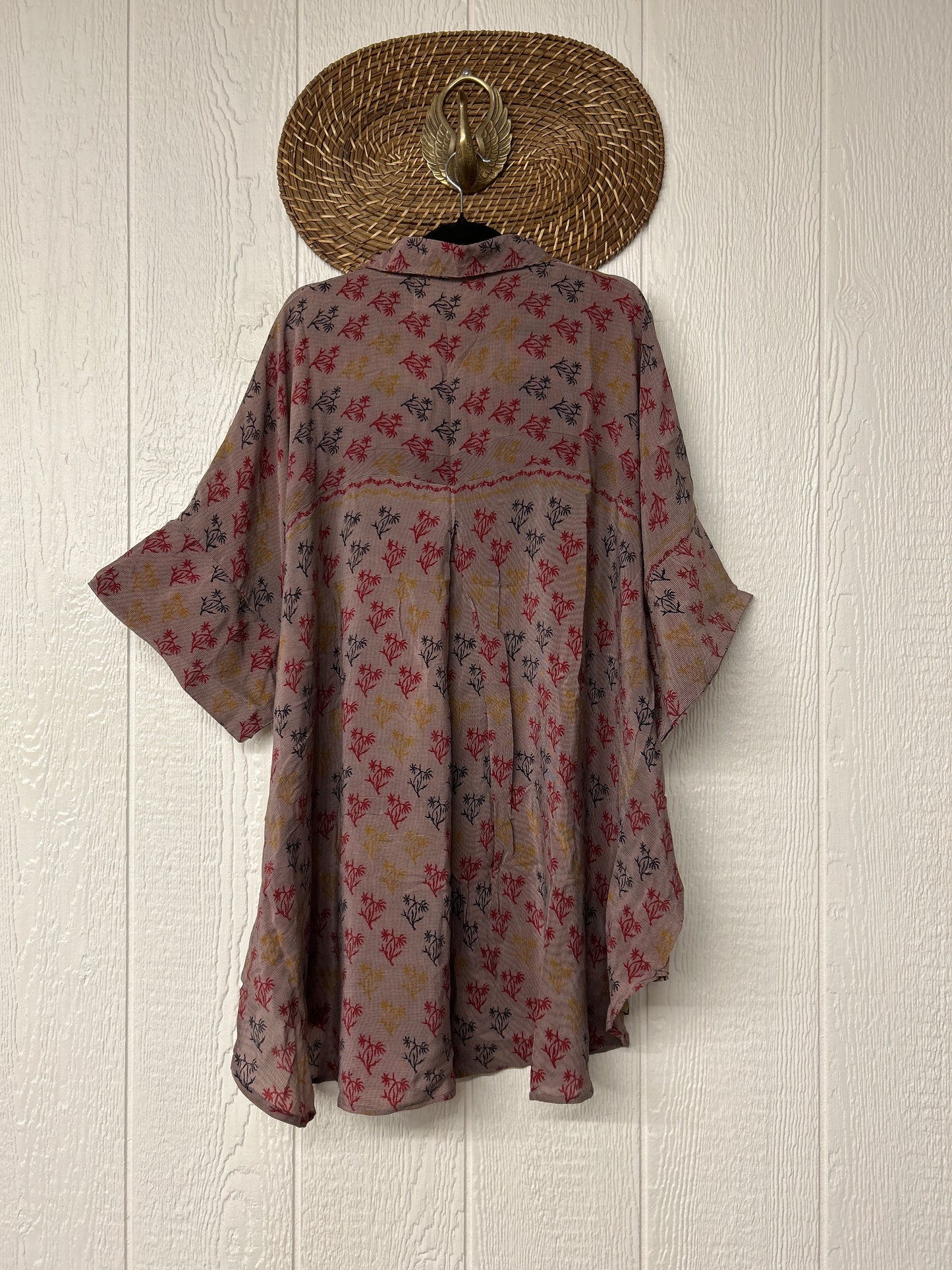 Crepe Sari Free To Be Button Down 0626 054