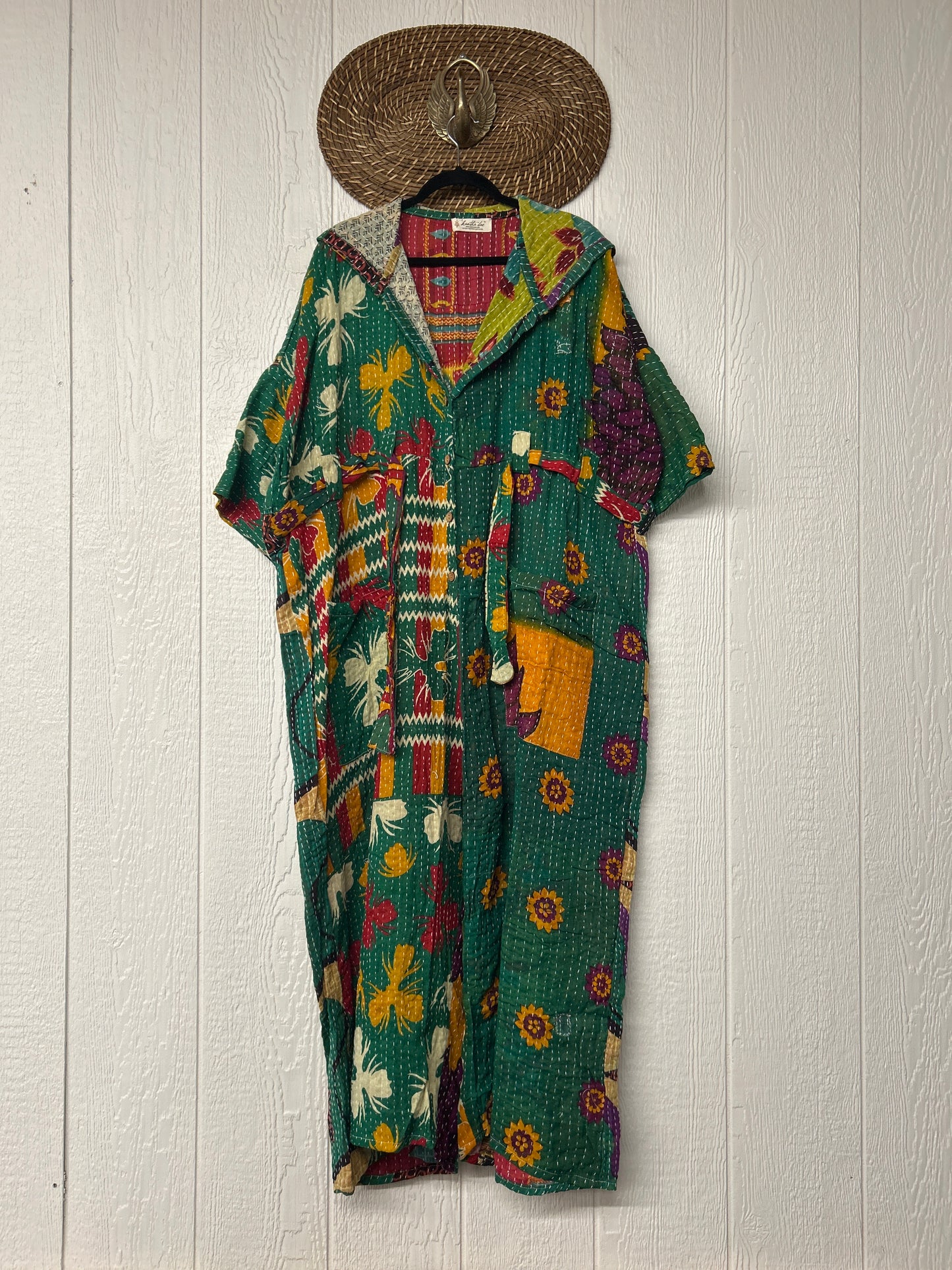 Kantha Zen Hoodie Jumpsuit 0925 149