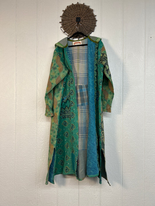 Fine Kantha Rising Sun Coat 1026 100