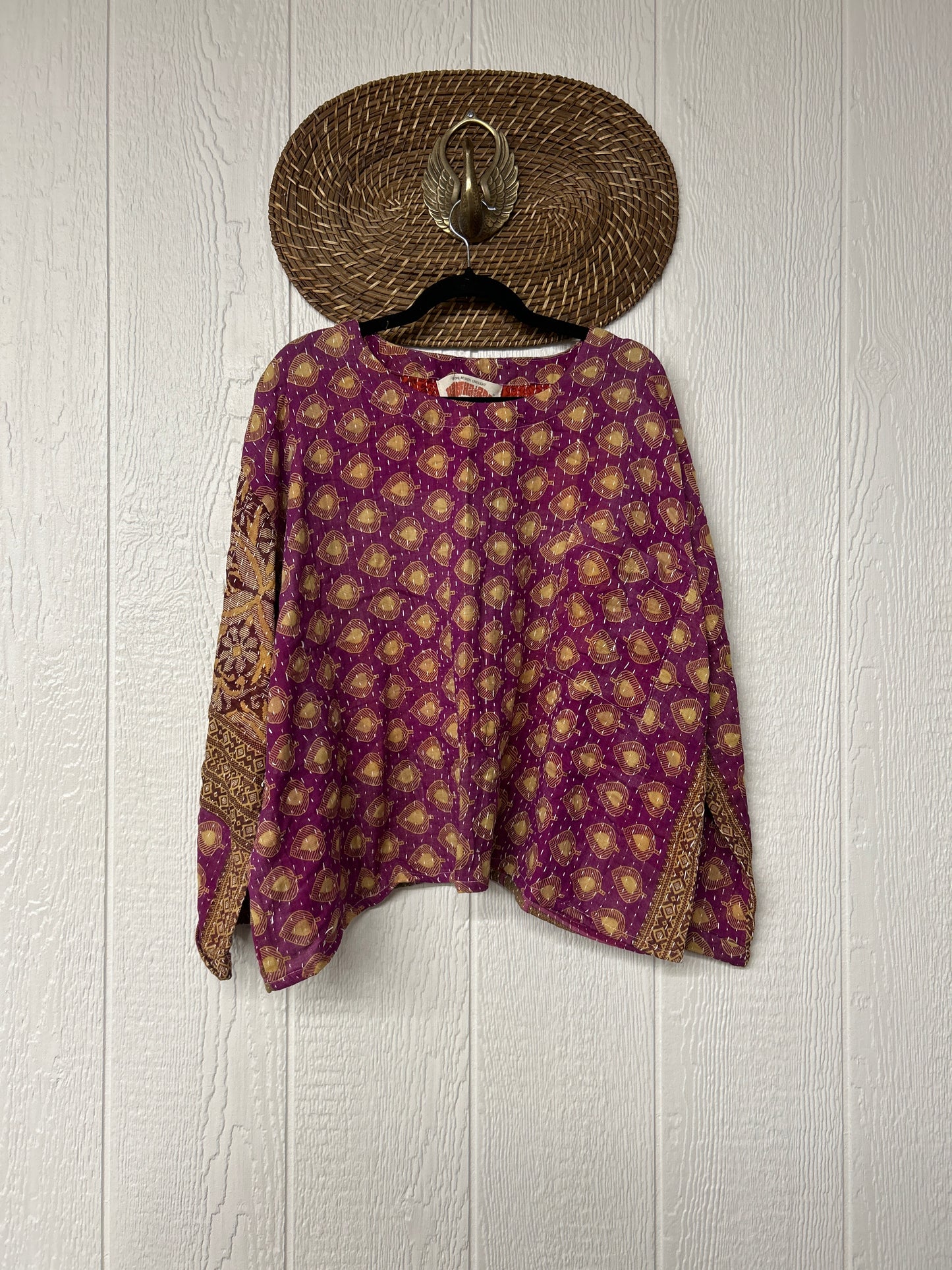 Pareo Kantha Wanderer Pocket Crop Top 0226 221