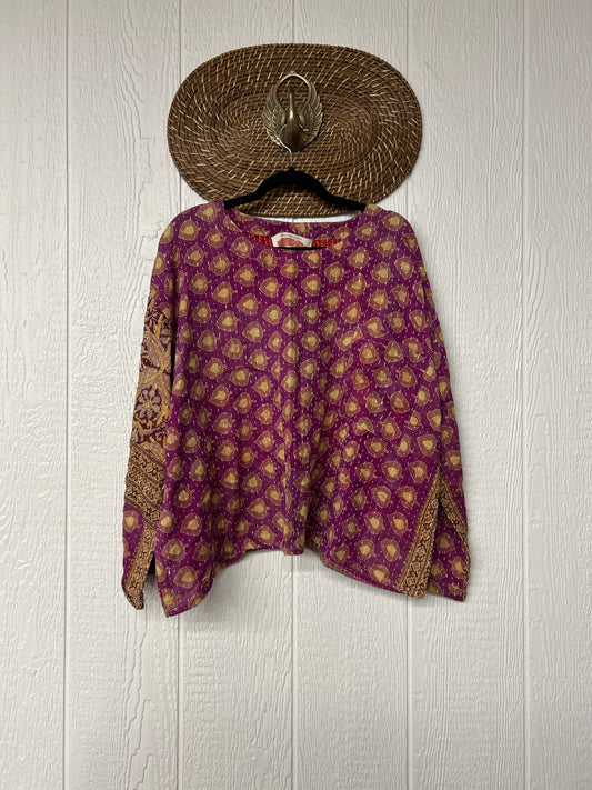 Pareo Kantha Wanderer Pocket Crop Top 0226 221