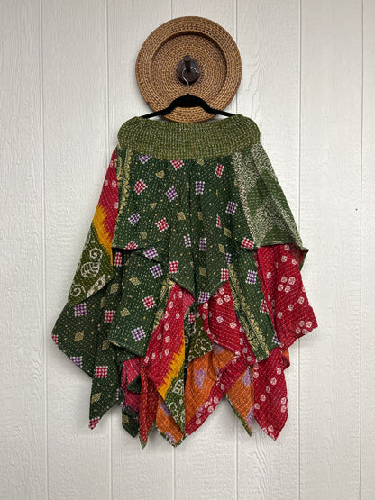 Pareo Kantha Pixie Skirt 0426 058