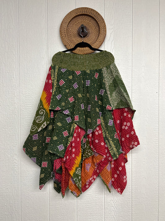 Pareo Kantha Pixie Skirt 0426 058