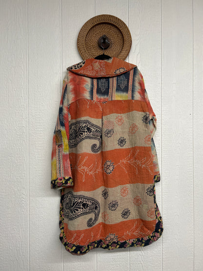 Fine Kantha Drifter Coat 1026 246