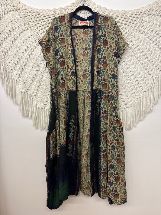 Crepe Sari Summer Evermore Kimono L0926 001