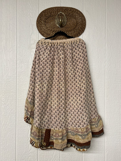 Pareo Kantha Wild Rose Skirt 0426 104