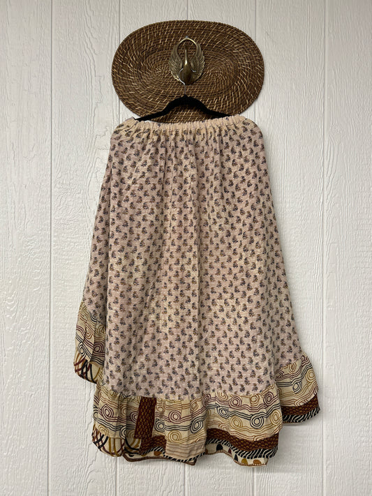 Pareo Kantha Wild Rose Skirt 0426 104