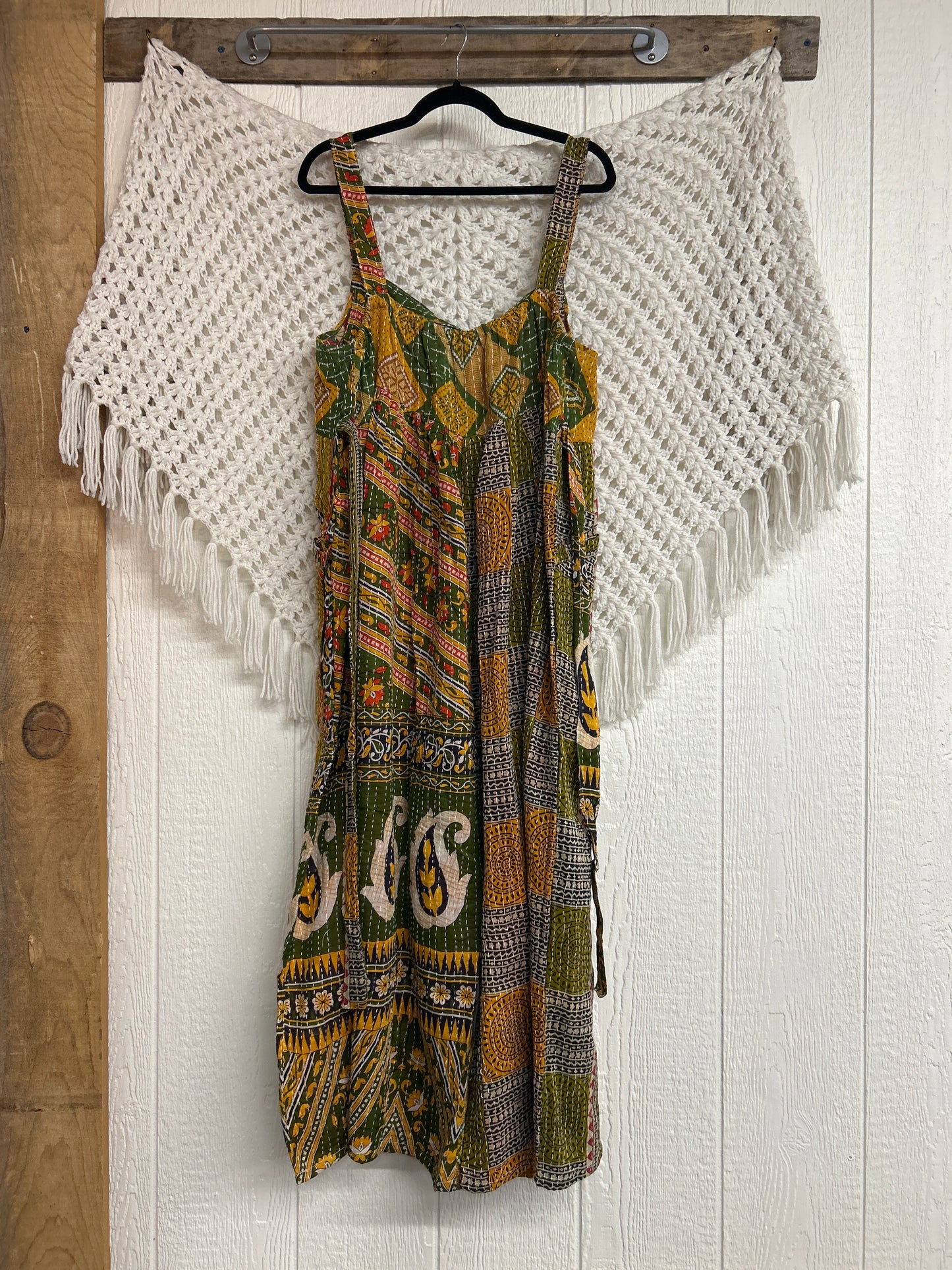 Crossroad Kantha Overalls 1025 048