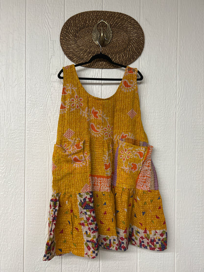 Kantha Meadow Mini Dress 0625 071