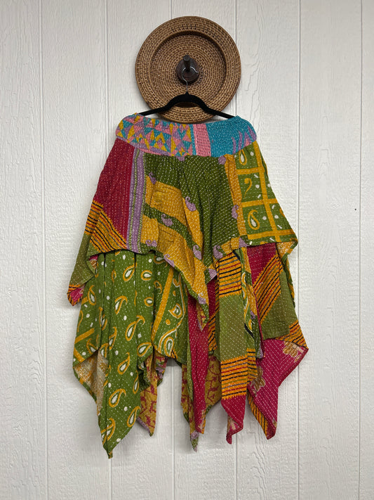 Pareo Kantha Pixie Skirt 0426 049