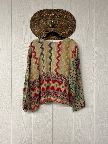 Pareo Kantha Wanderer Pocket Crop Top 0226 110