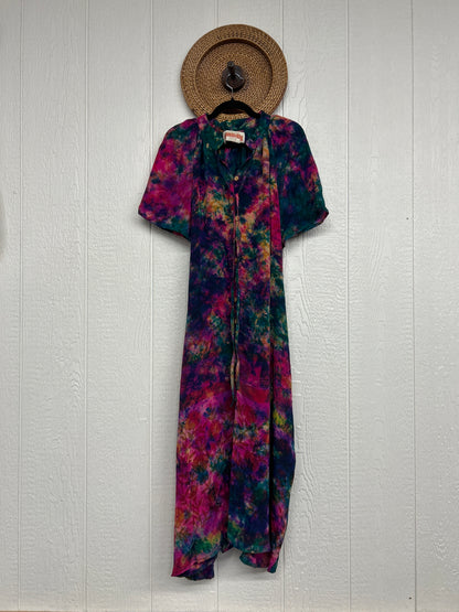 Crepe Sari Summer Woodstock Duster 0626 111