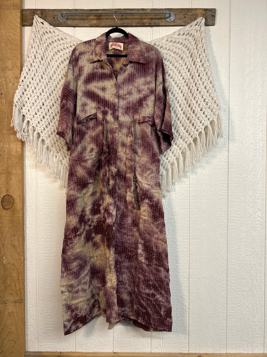 Pareo Kantha Gravity Duster Dress 0226 167