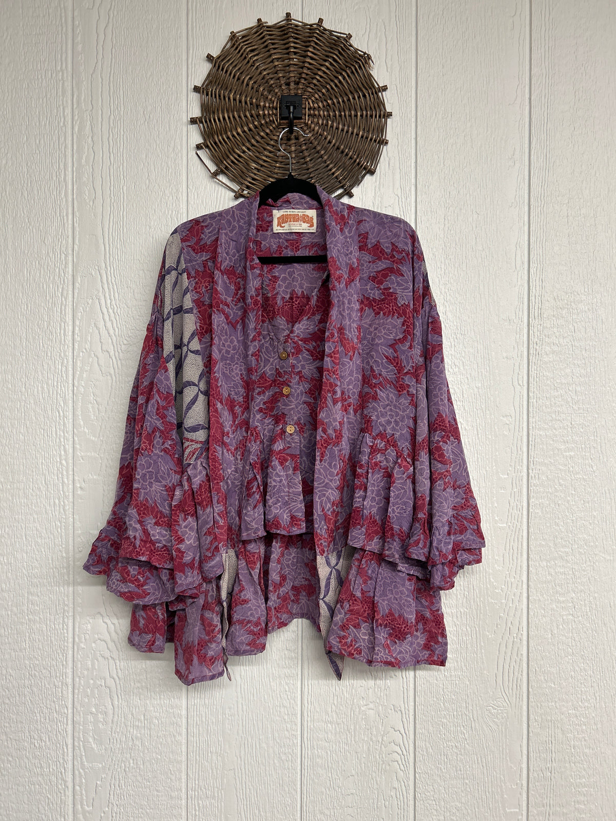 Crepe Sari Wild Rose Top 1026 118