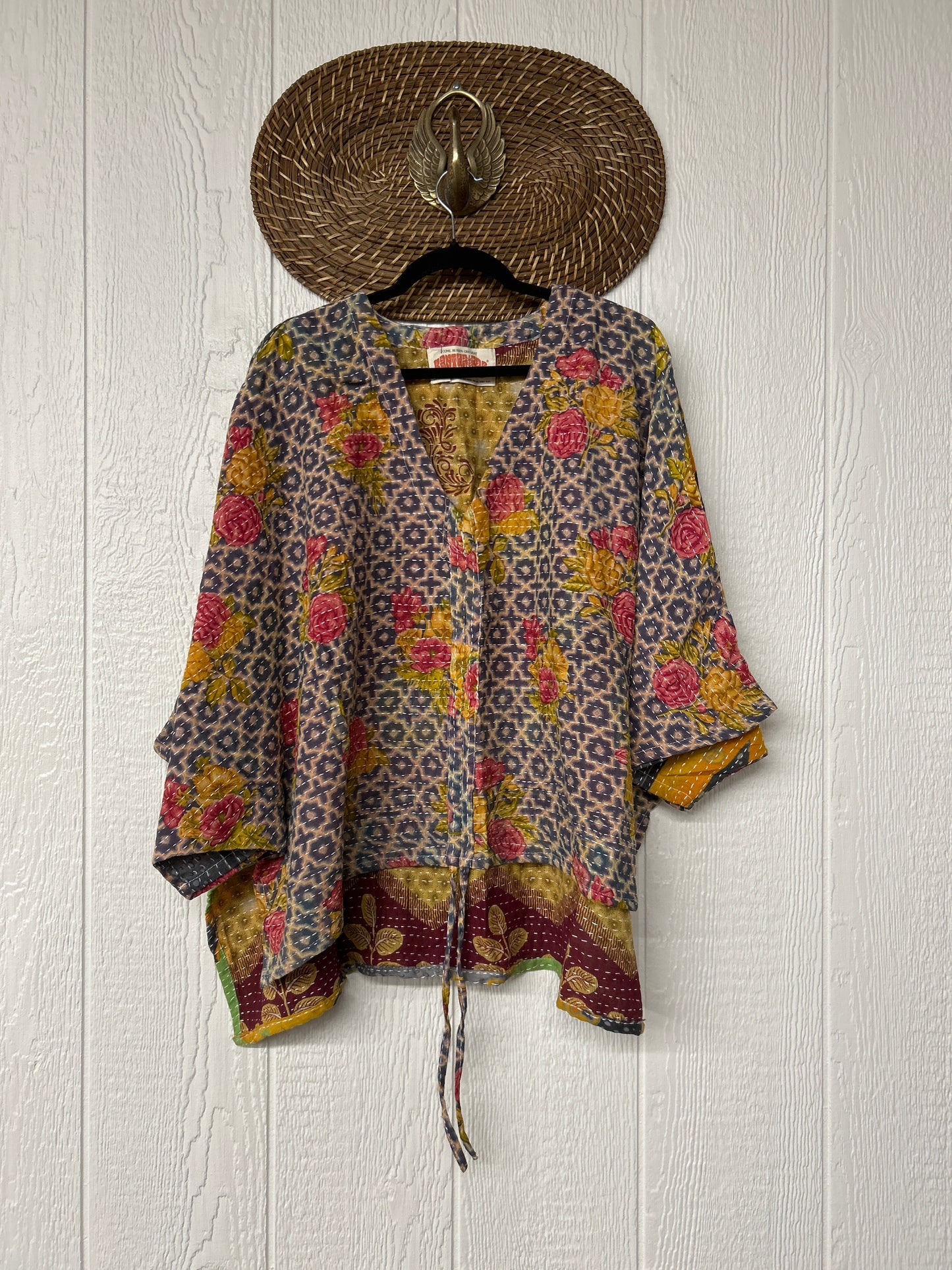 Pareo Kantha Hi-Lo Butterfly Top 0626 056