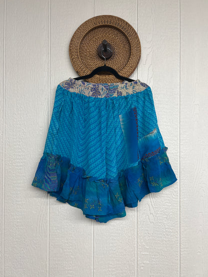Crepe Sari Lover Cropped Culottes 0726 269