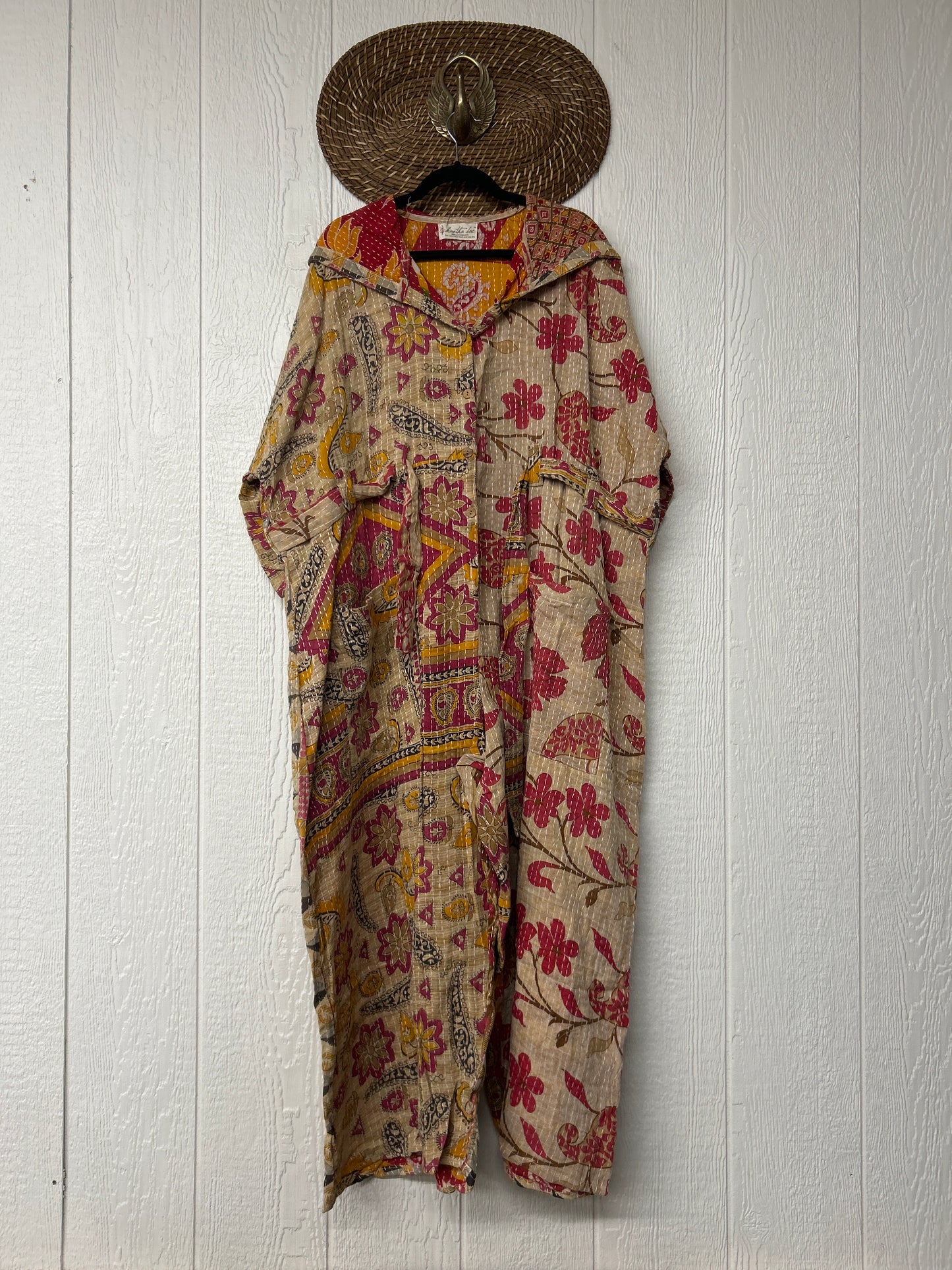Kantha Zen Hoodie Jumpsuit 0925 098