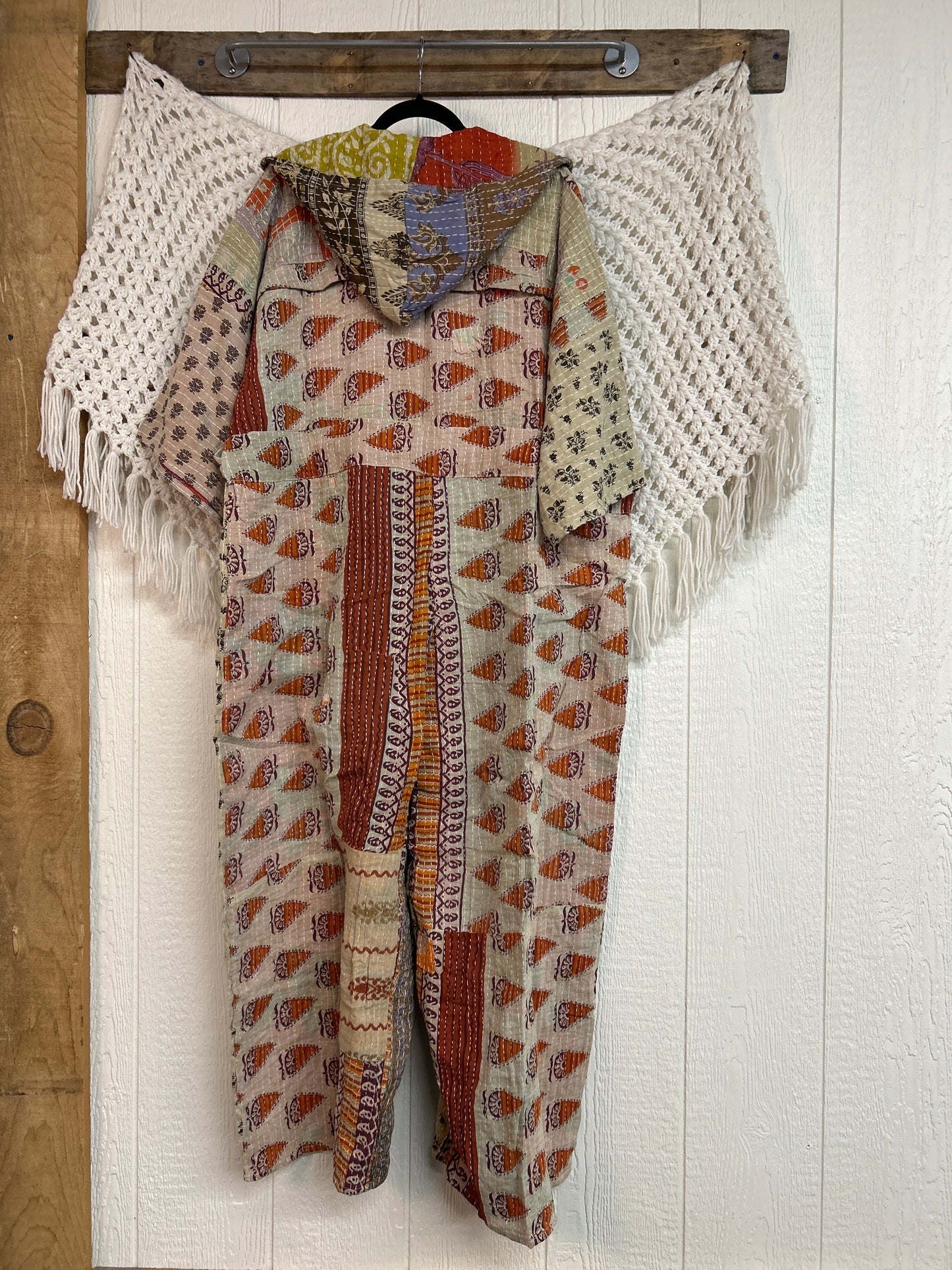 Kantha Zen Hoodie Jumpsuit 0925 214