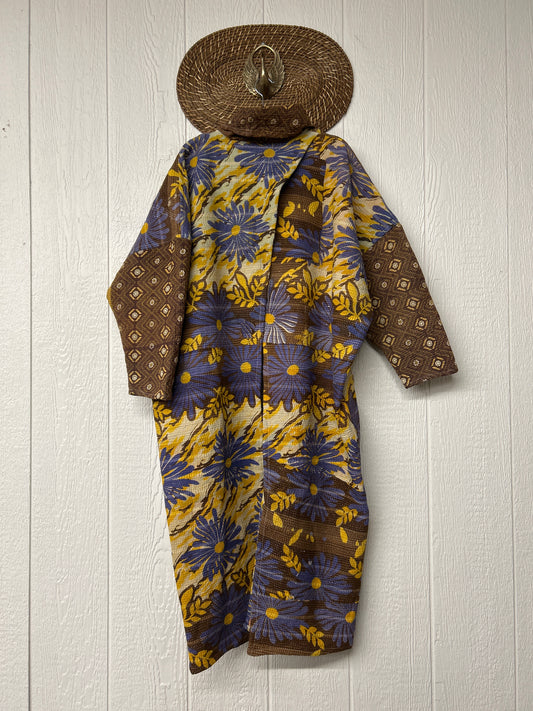 Fine Kantha Cowl Split Pullover 1225 026