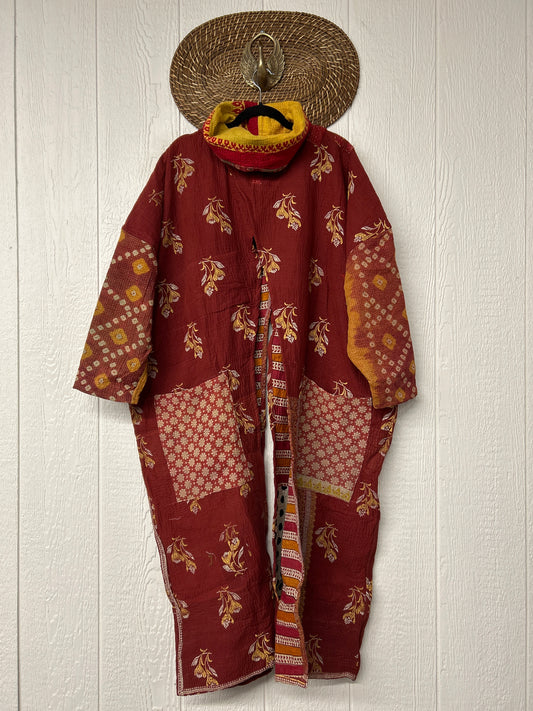 Fine Kantha Cowl Split Pullover 1026 007