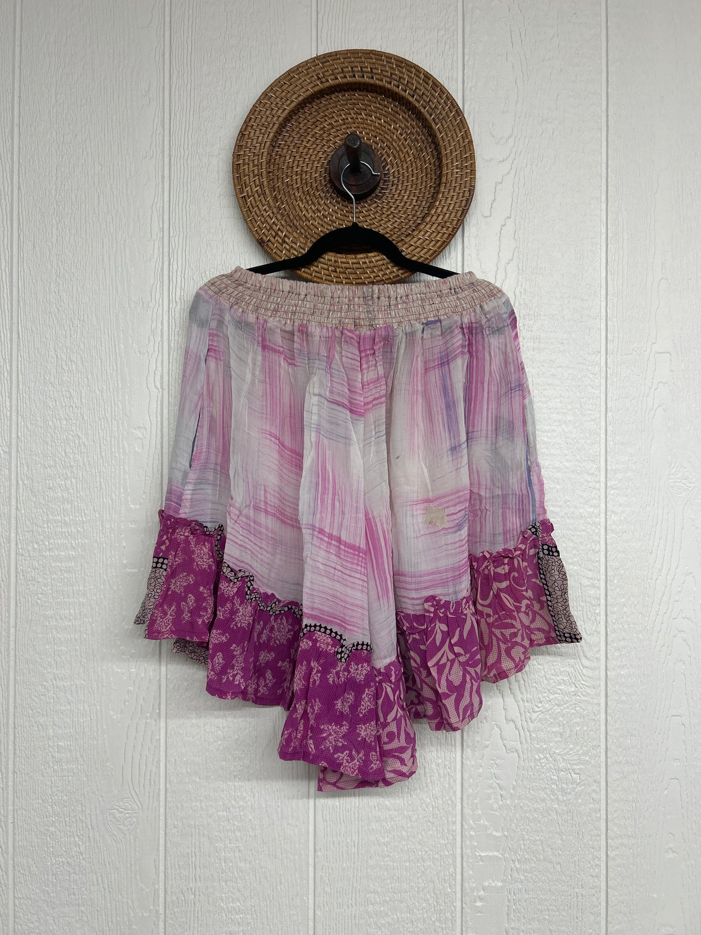 Crepe Sari Lover Cropped Culottes 0726 201
